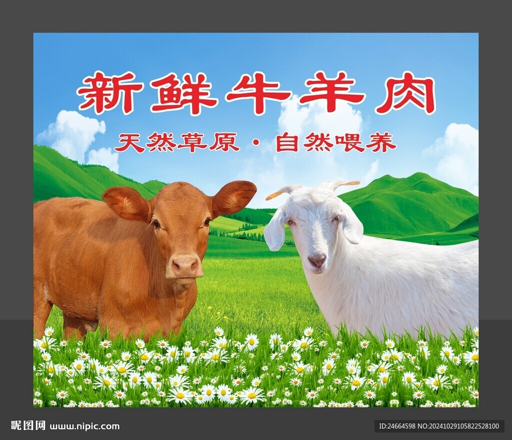牛羊海報
