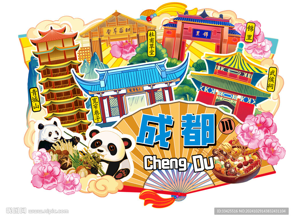 國潮冰箱貼