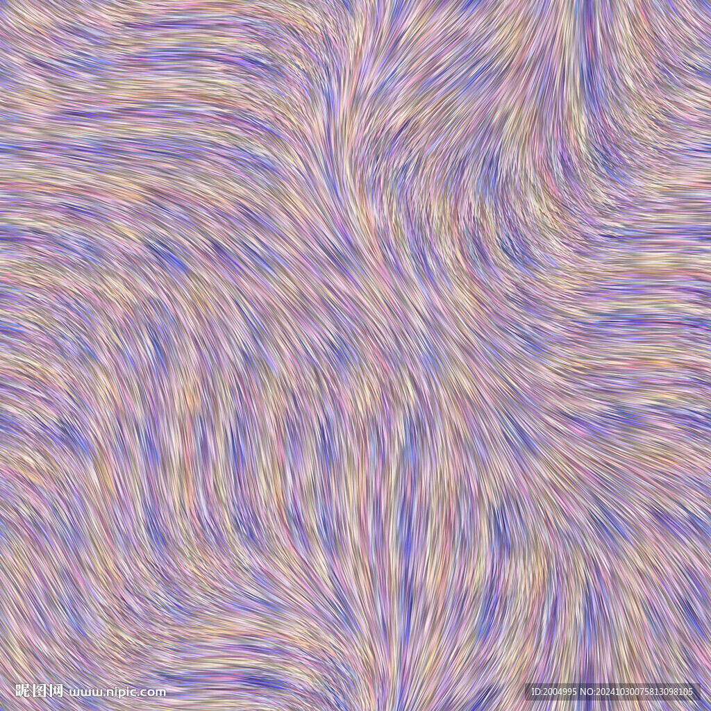 彩色毛發(fā)印花