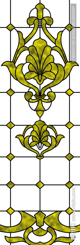 高清分層透明底屏風(fēng)玻璃打印圖
