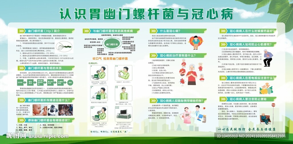 幽門螺桿菌冠心病宣傳
