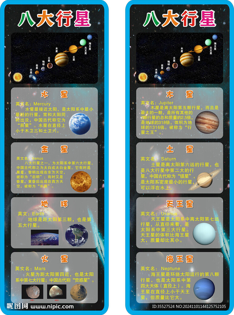八大行星