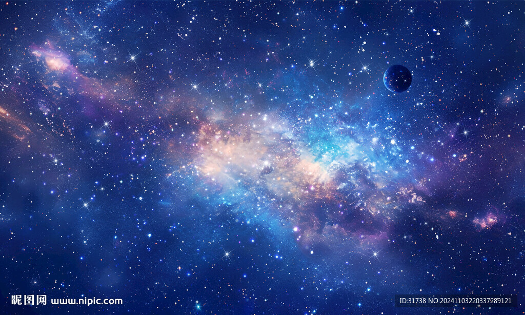 宇宙星空背景圖