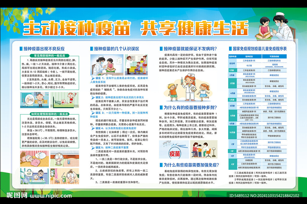 兒童預防接種