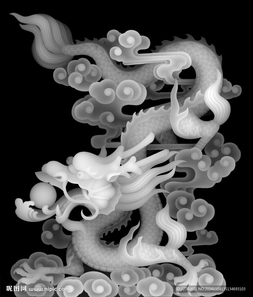 騰龍擺件