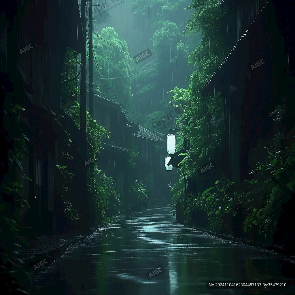 寂寥的雨巷