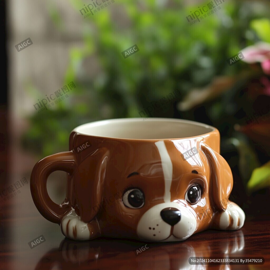 狗狗杯子圖案