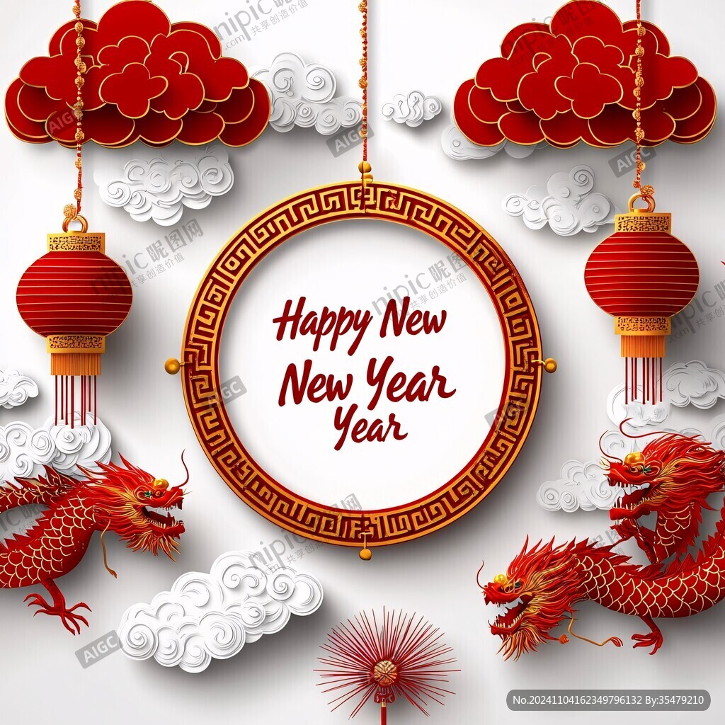 新年龍?jiān)O(shè)計(jì)