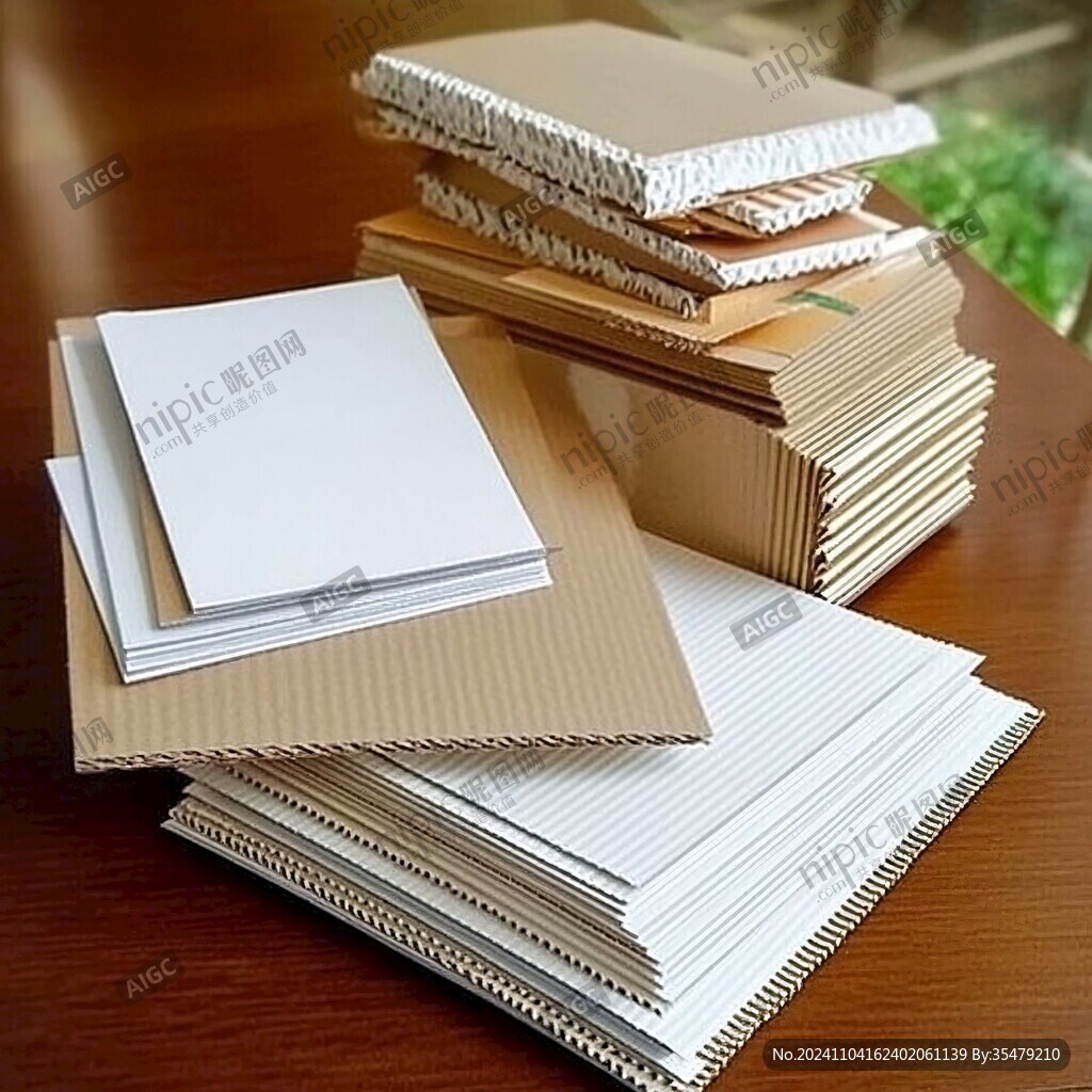 瓦楞紙板材料