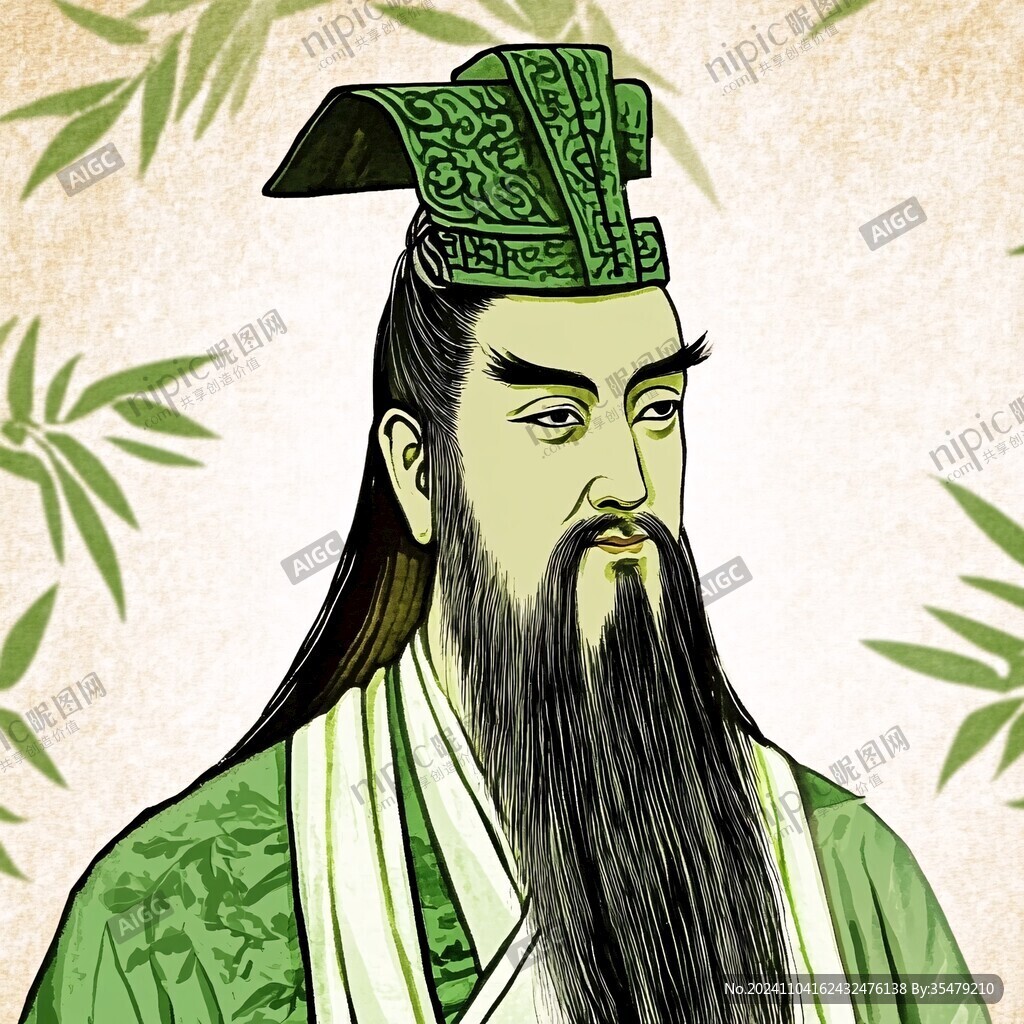 黃帝頭像