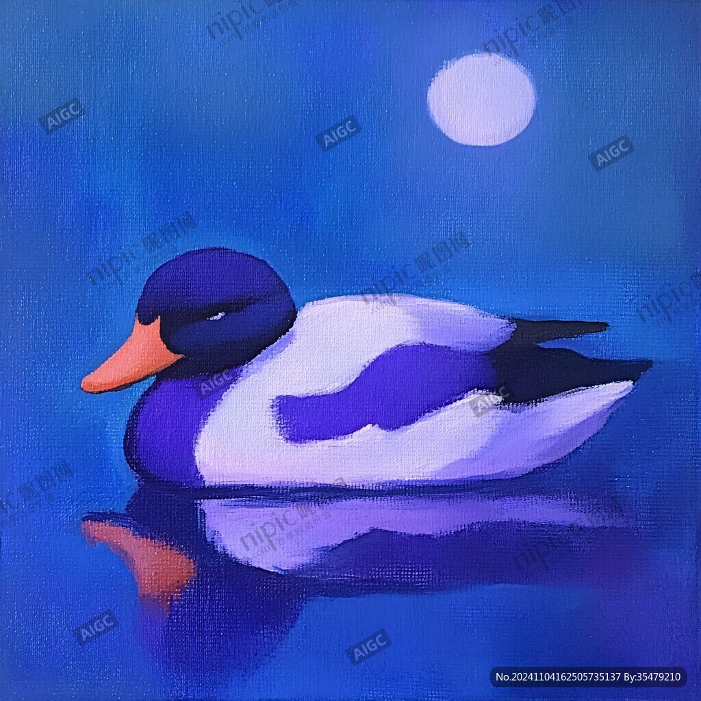 鴨子插畫