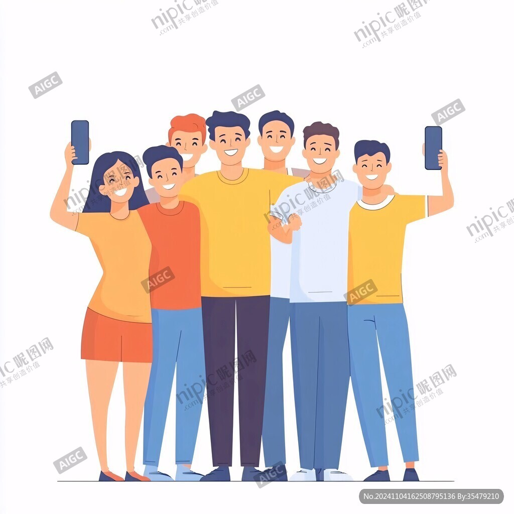 自拍人物