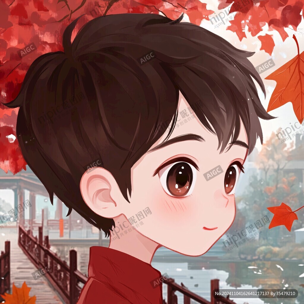 q版青年少年男生