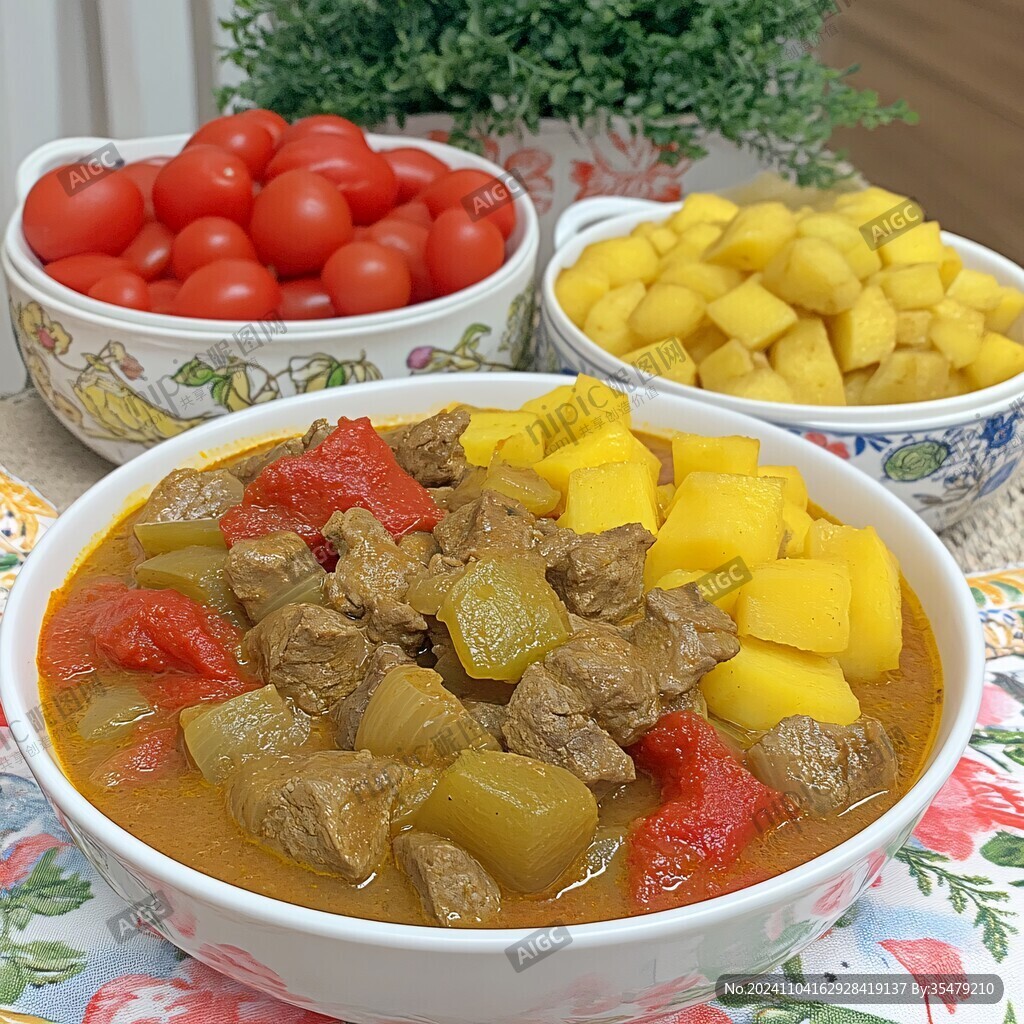 芒果咖喱牛肉