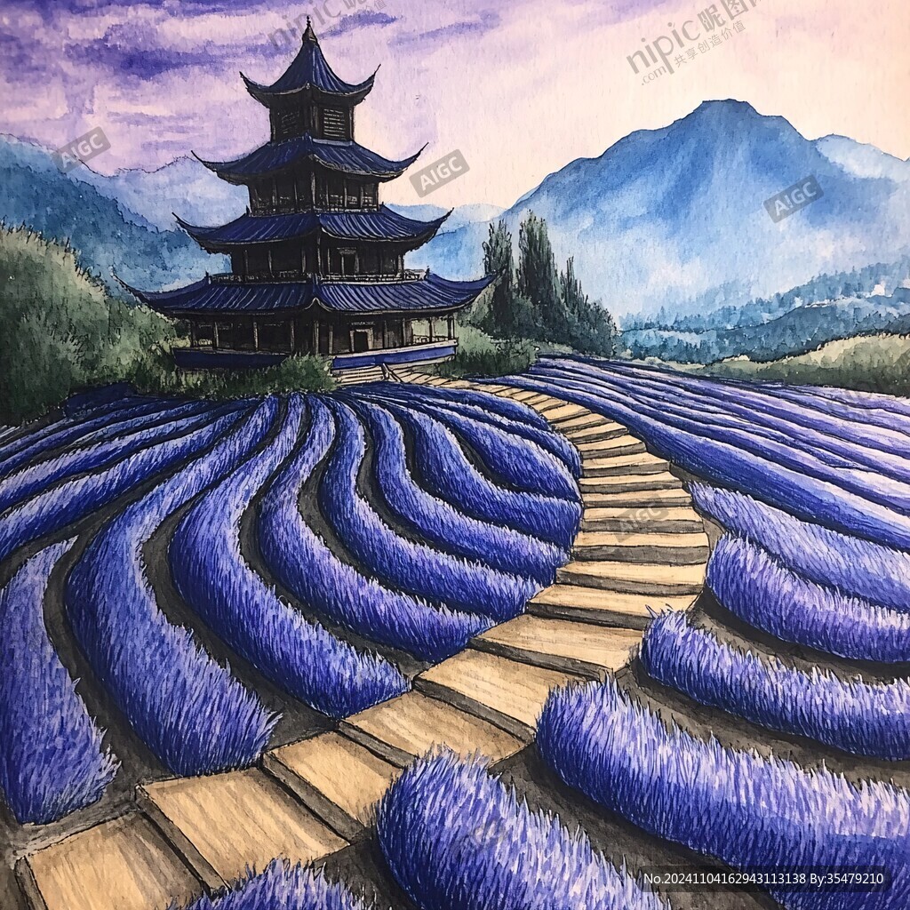黔東南水彩
