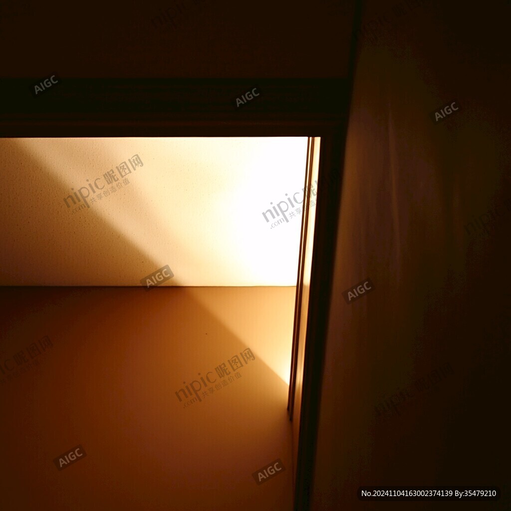 樓道光影