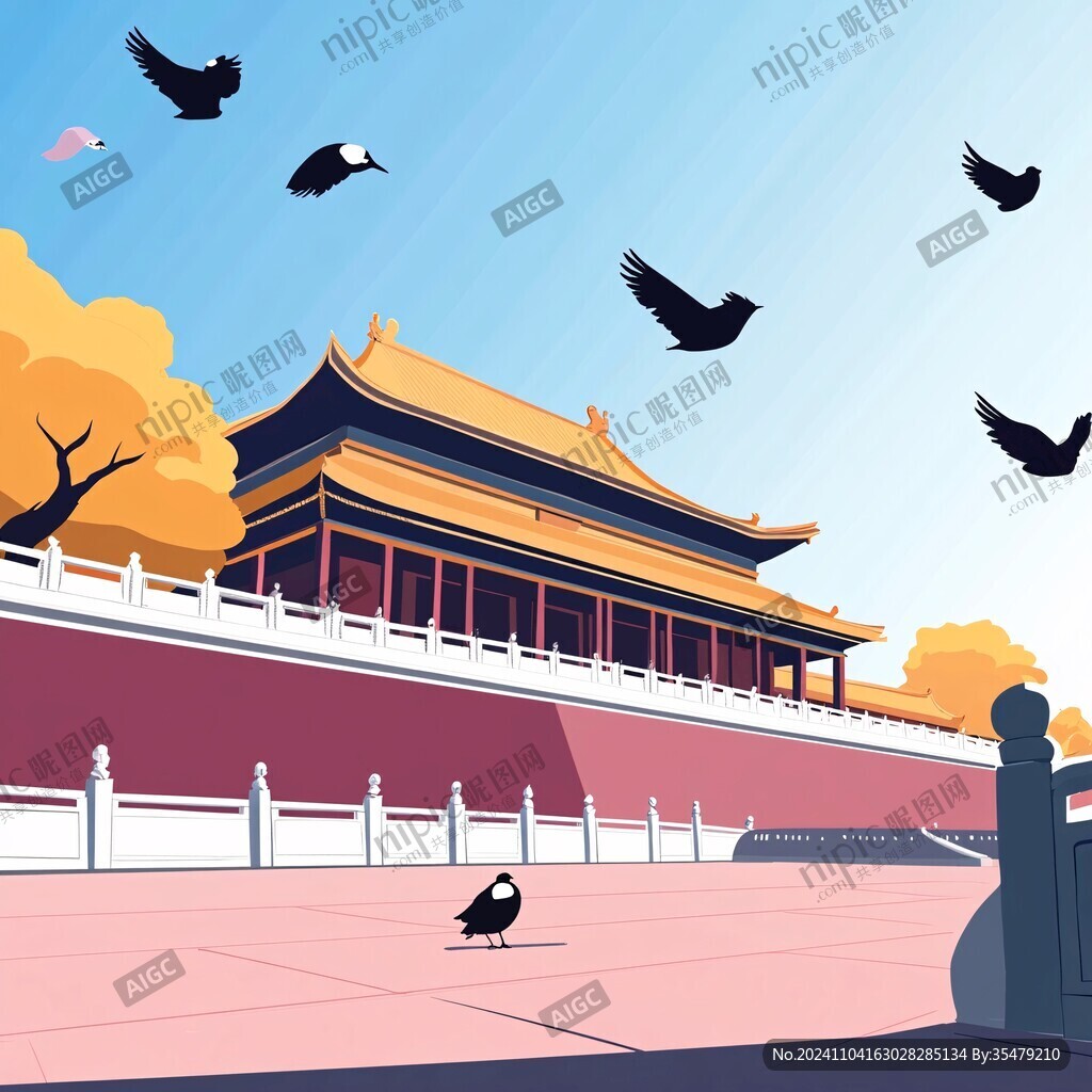 太廟插畫