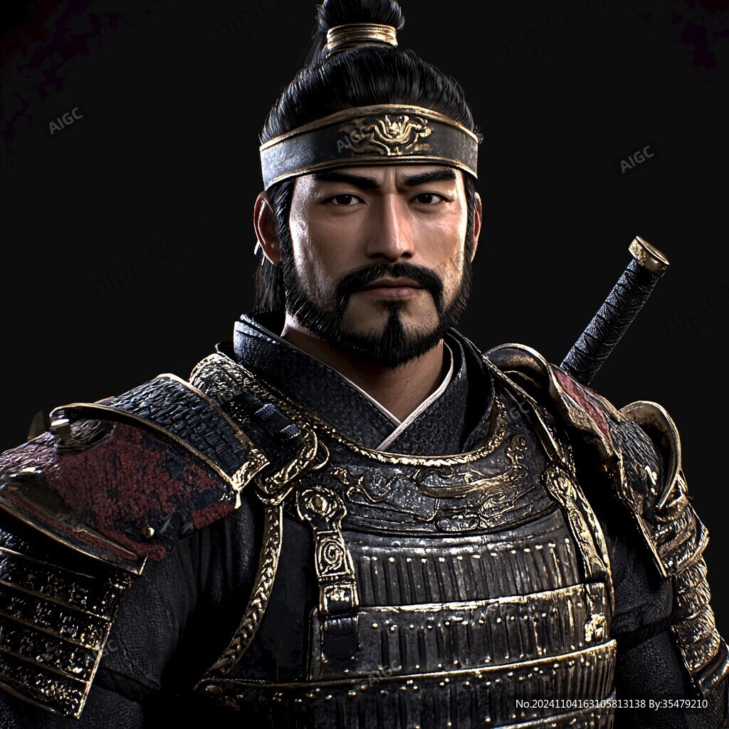 軍士像