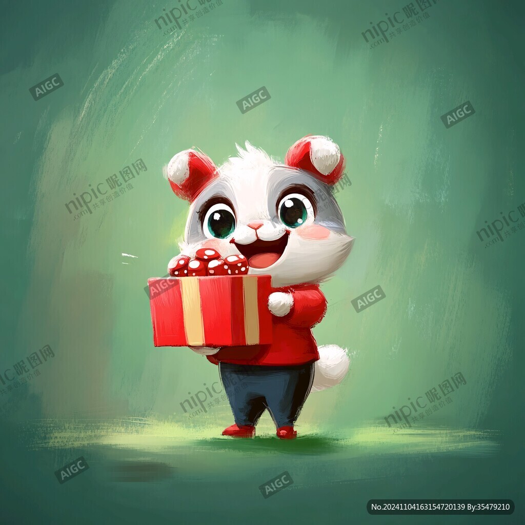 原創(chuàng)卡通小熊貓