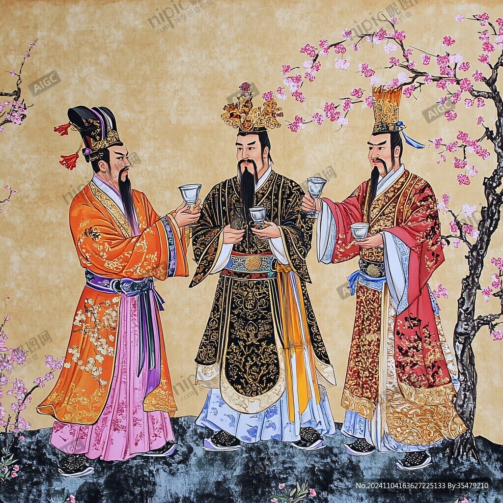 人物喝酒海報