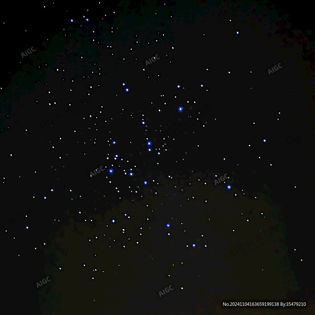 北斗星星空