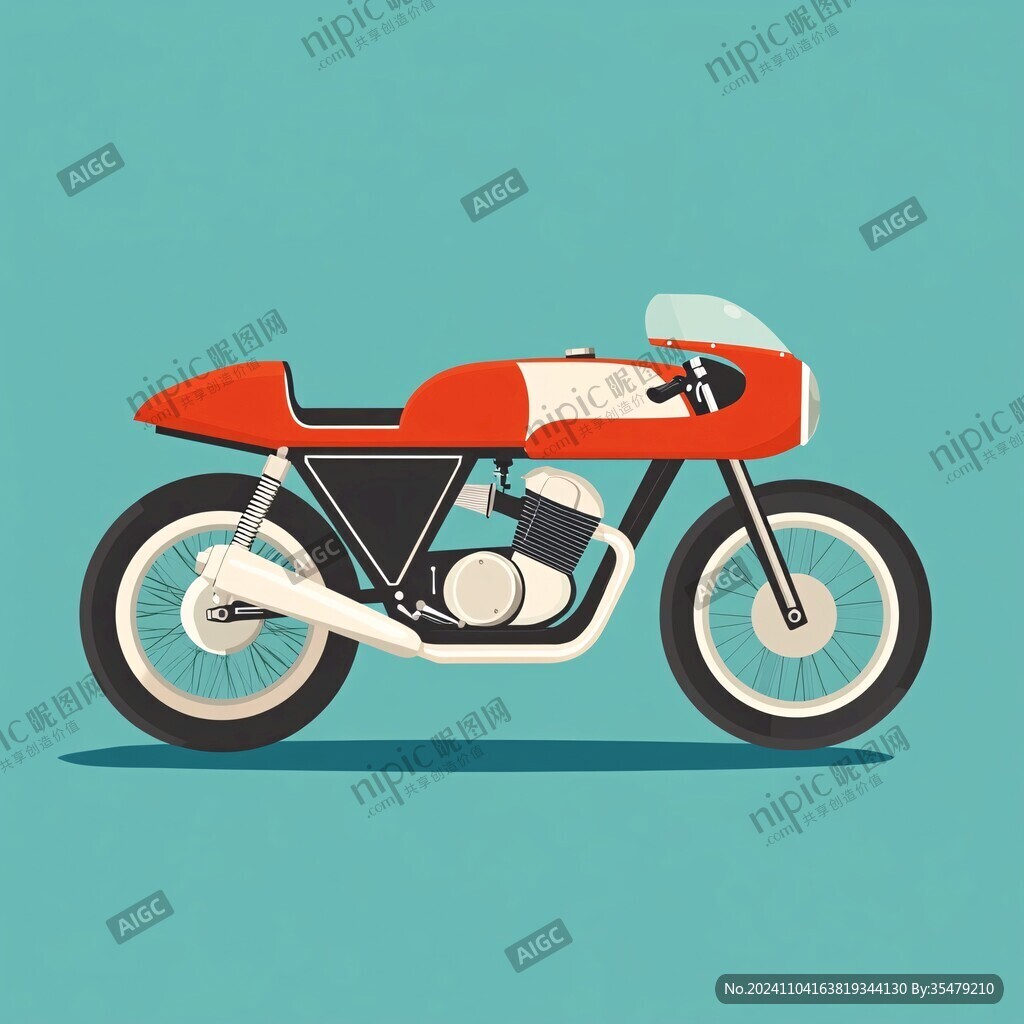 復(fù)古摩托車