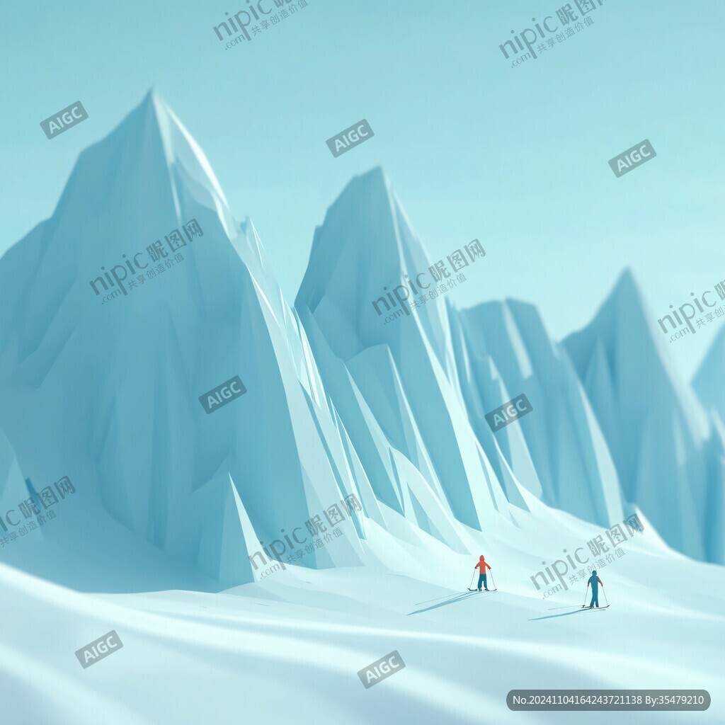 3d山脈背景