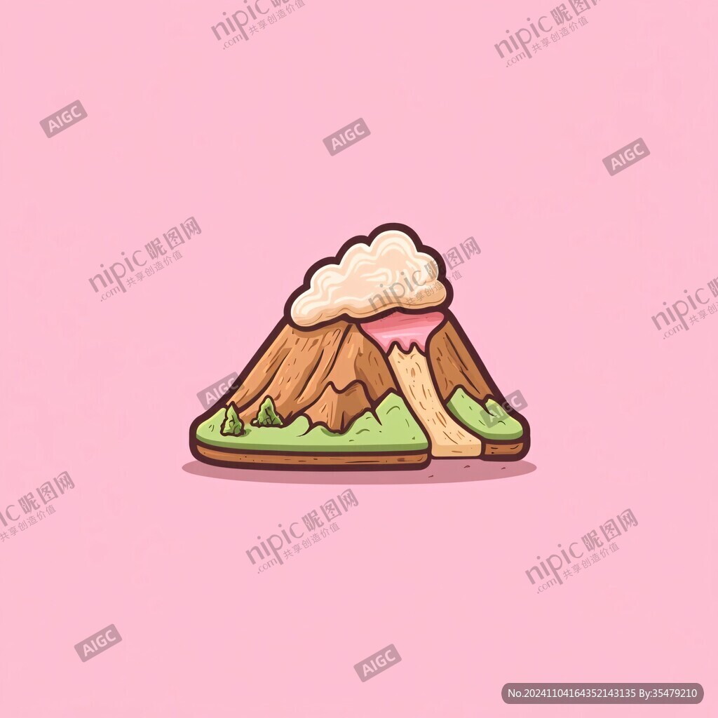 綿綿冰插畫