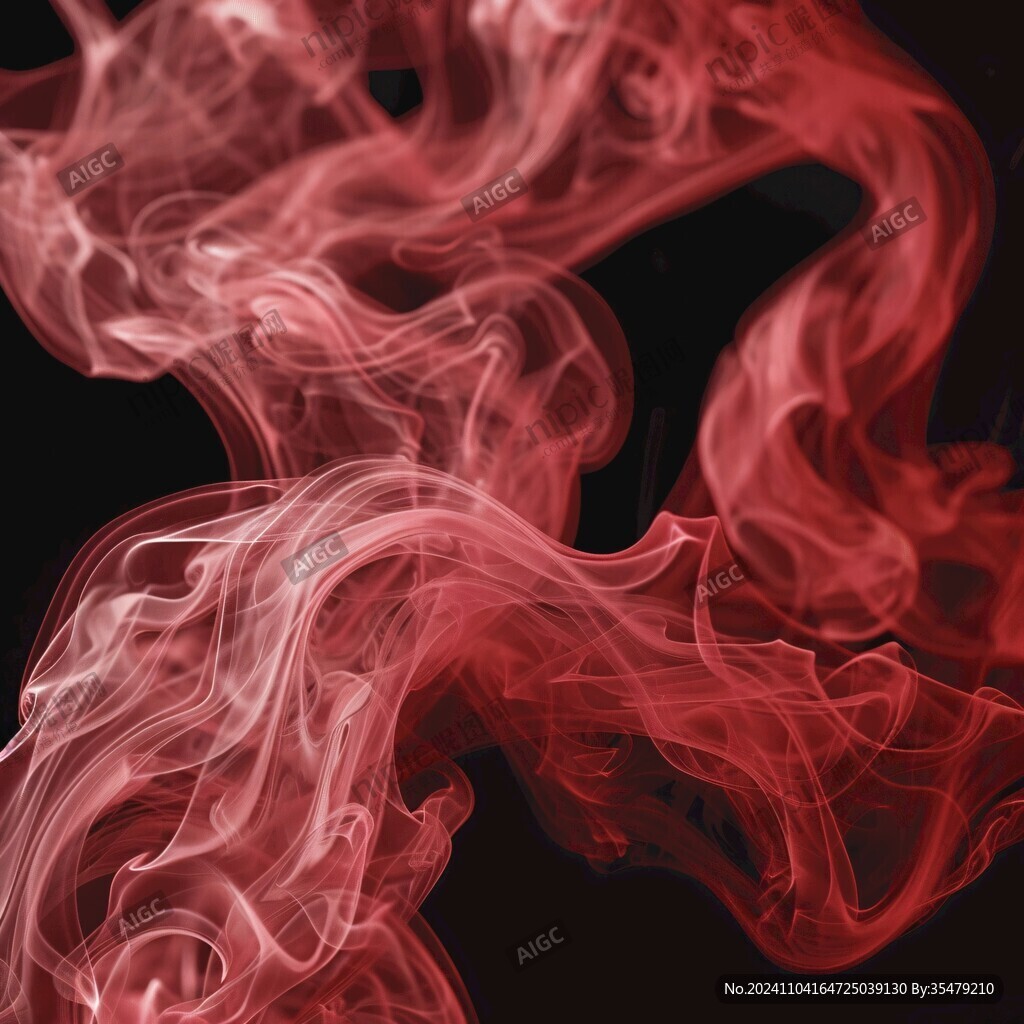 紅色煙霧背景