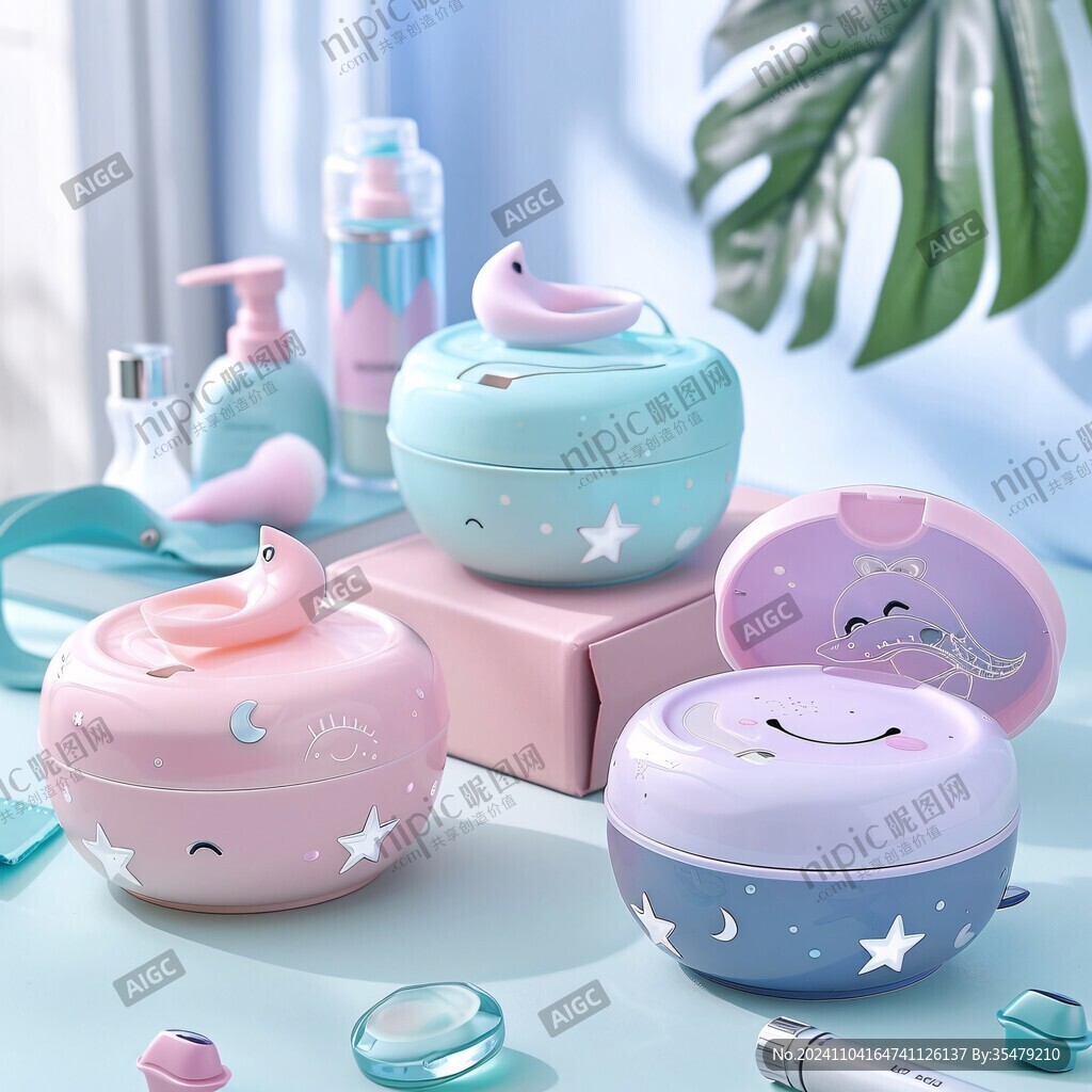 少兒護(hù)膚品包裝
