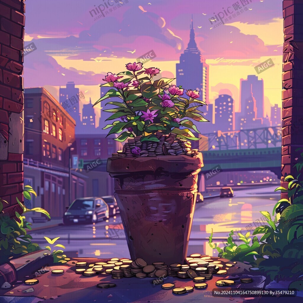 城市道路花瓶景觀
