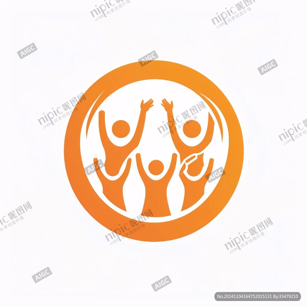 人力兒童logo標(biāo)志