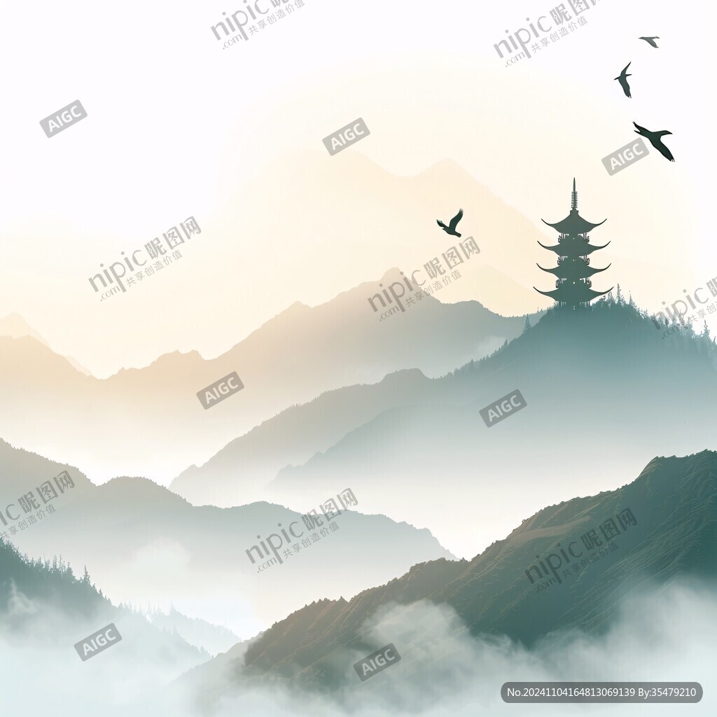 黃鶴樓插畫