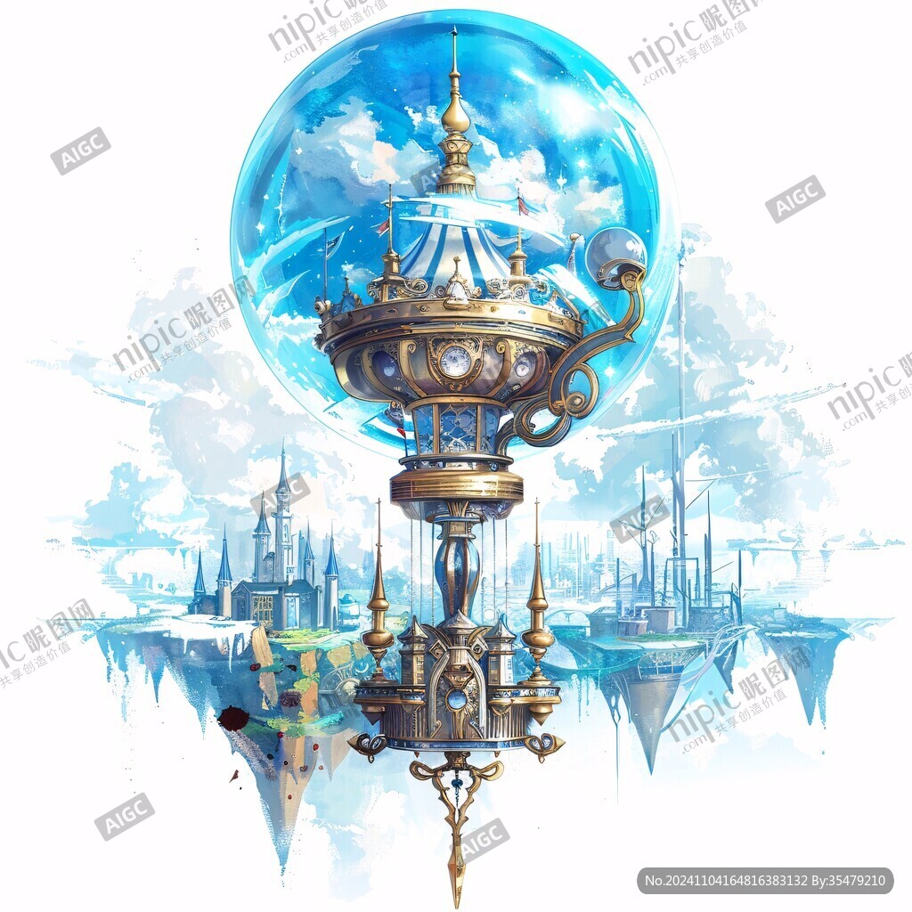 浮游島天空之城
