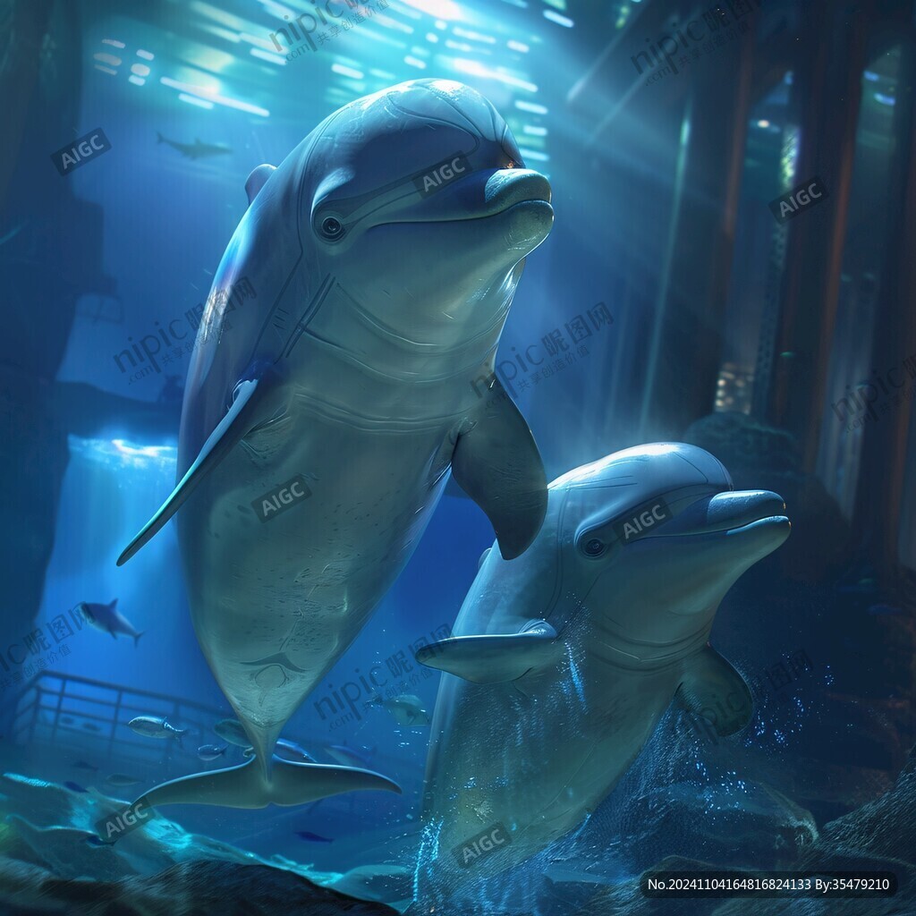 插畫海洋館