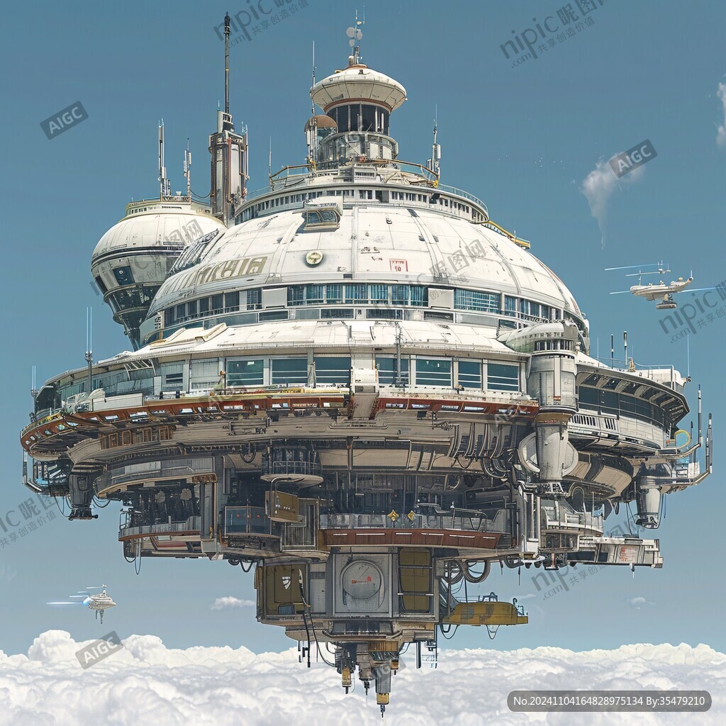幻想的外星建筑