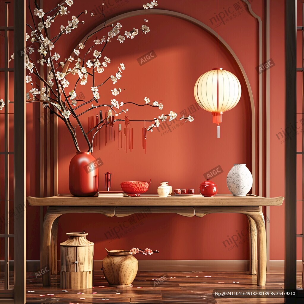新中式小場(chǎng)景