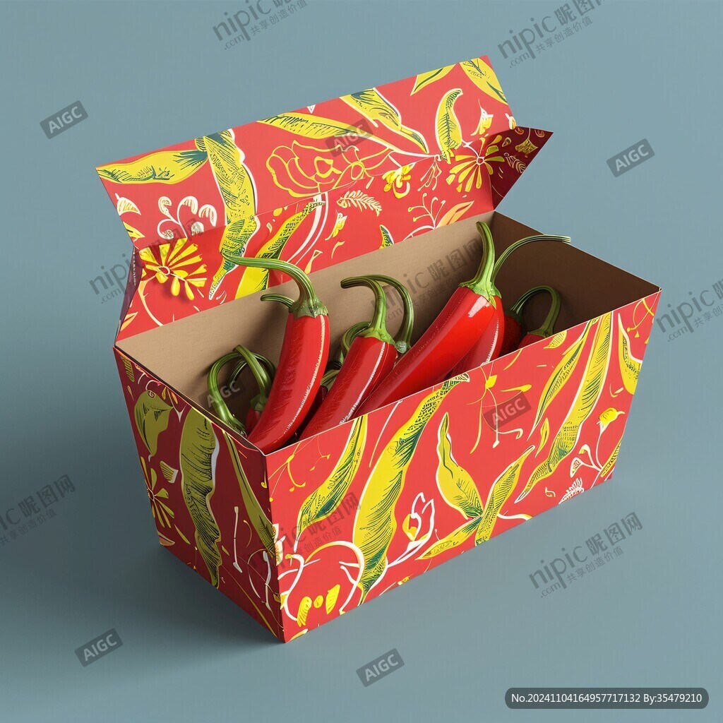 辣椒包裝盒子