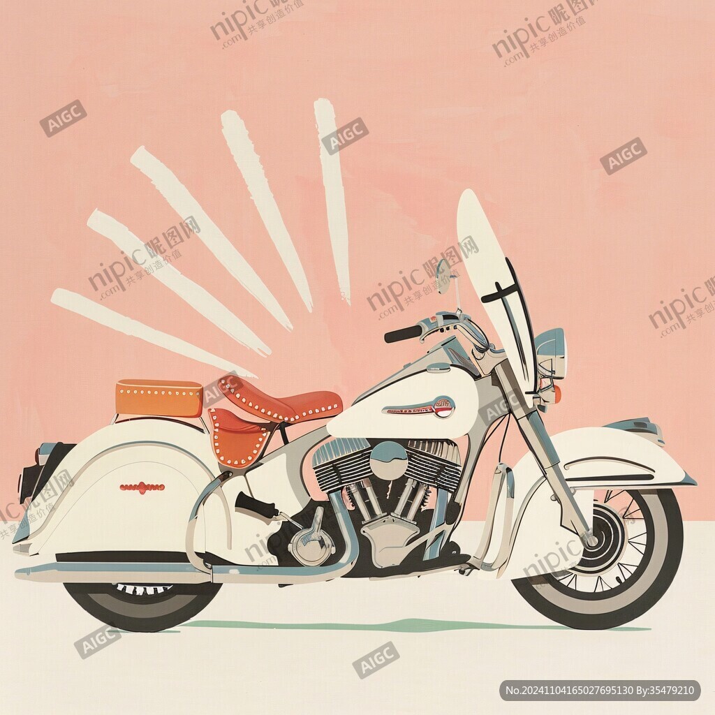 機車插畫