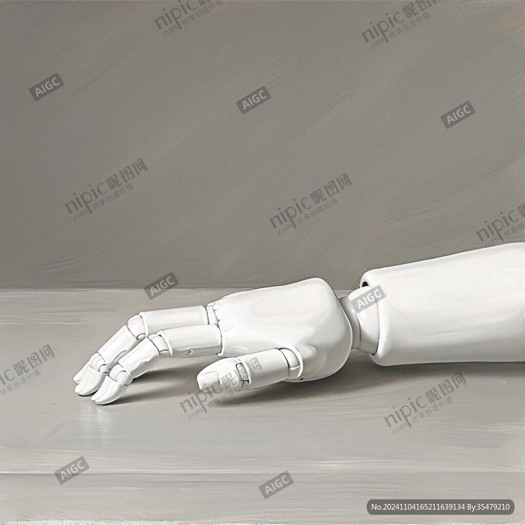 油畫機器人素材