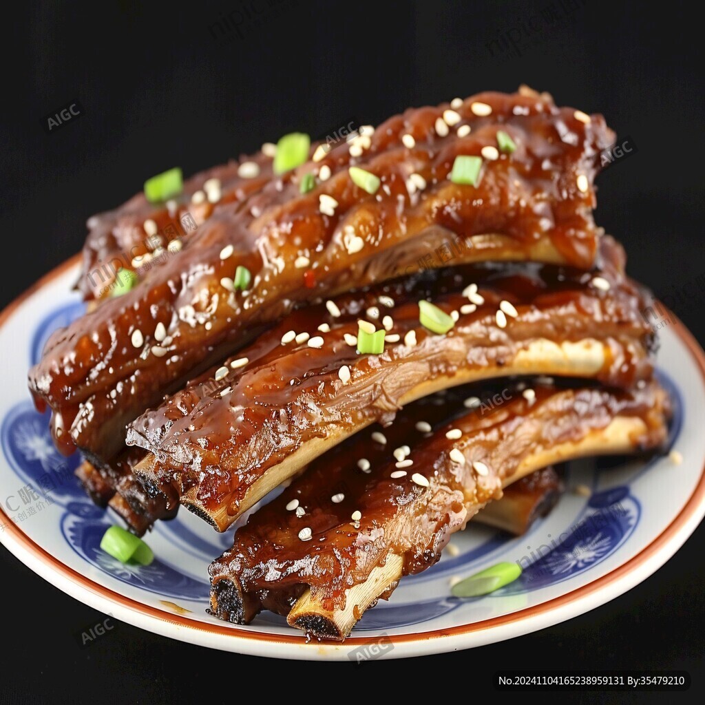 燒汁豬肋骨