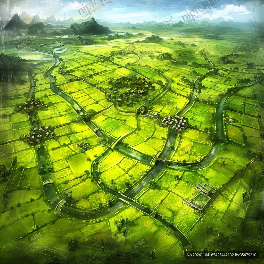 夢幻中國美田園風(fēng)景