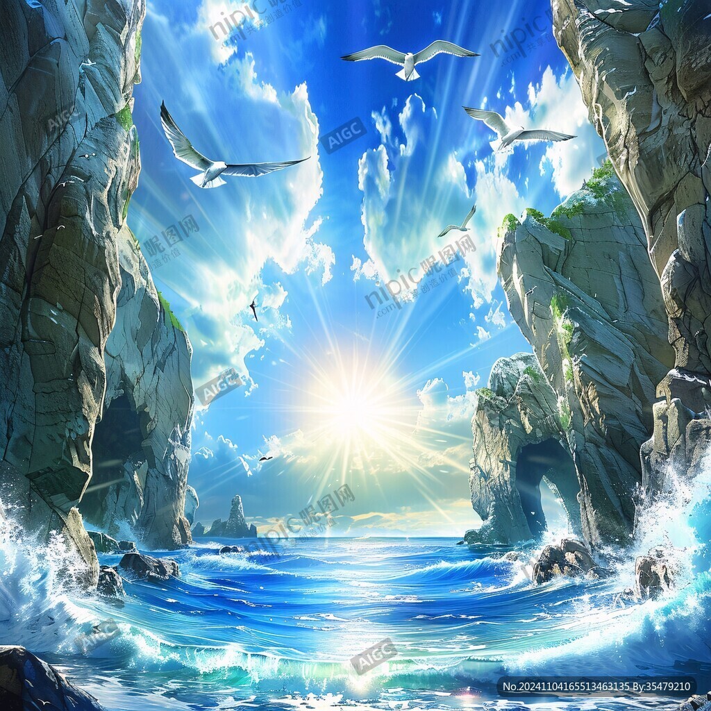 動(dòng)漫海邊