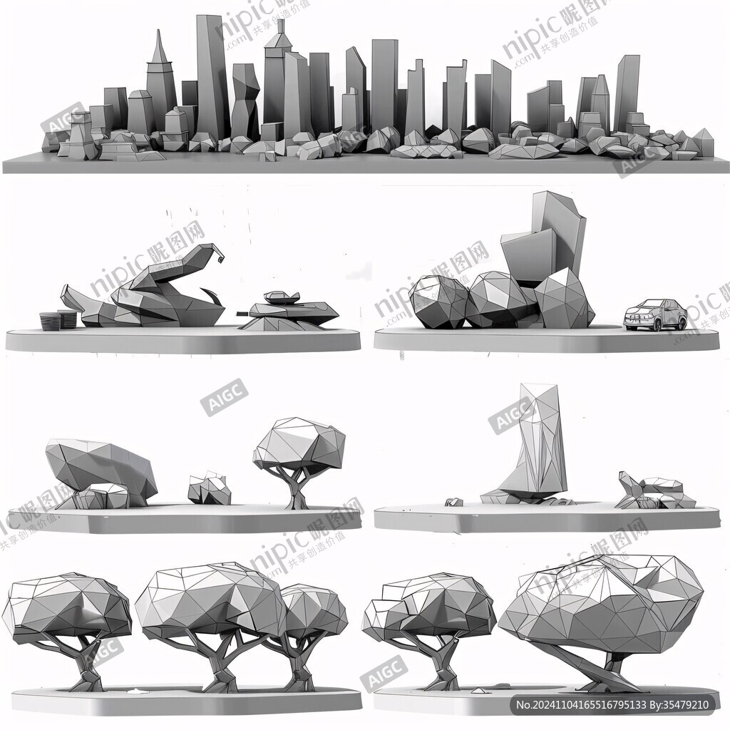 現(xiàn)代城市景觀小品