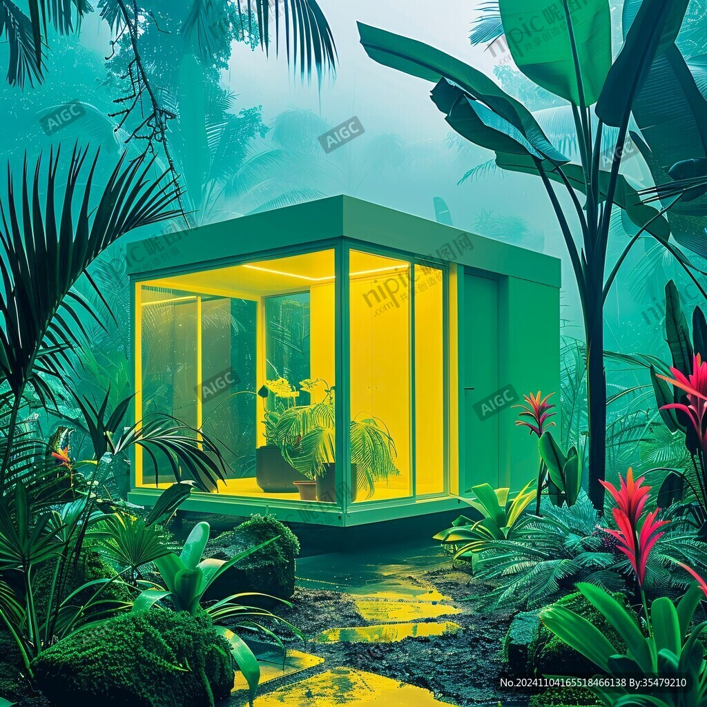 林間透明小屋