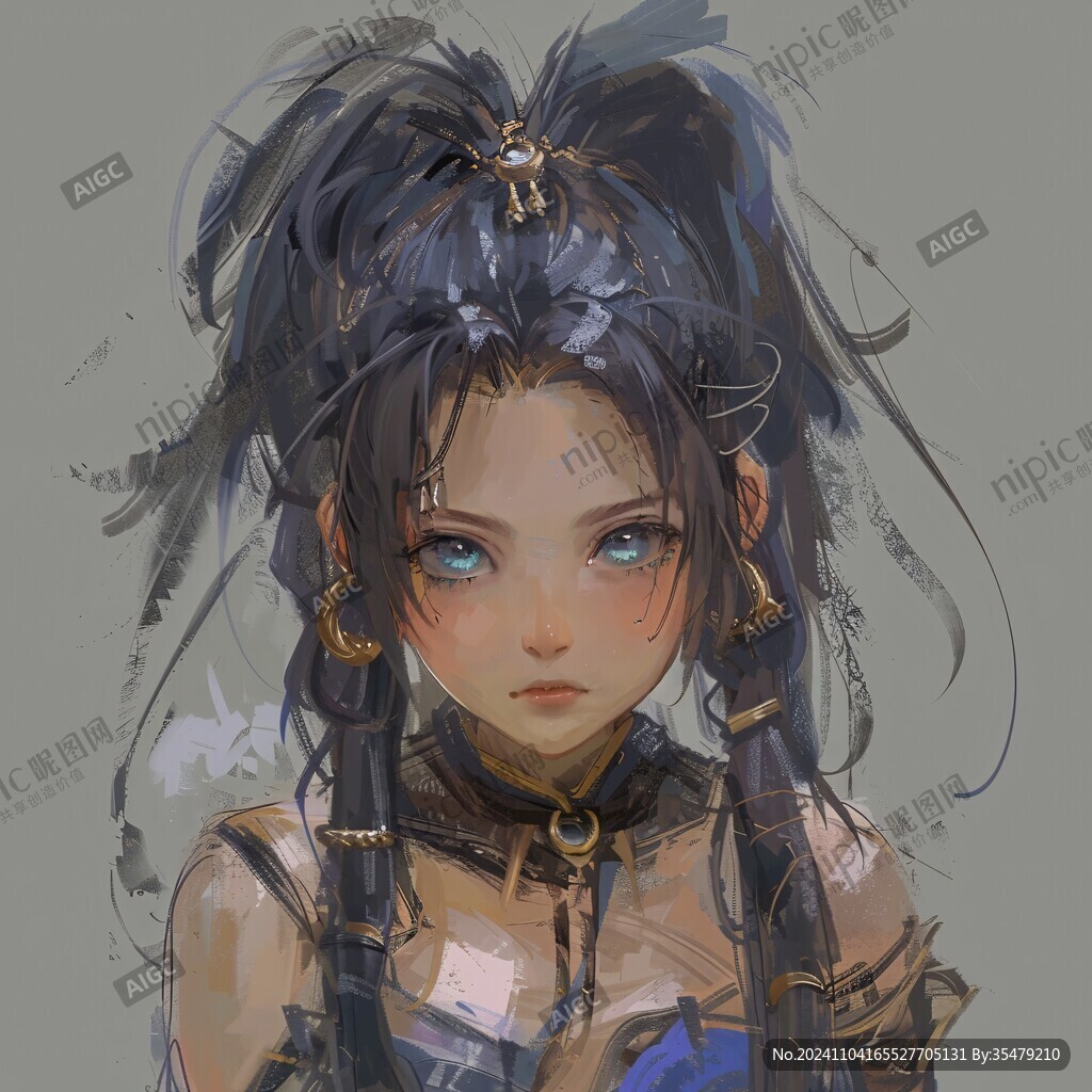 厚涂少女