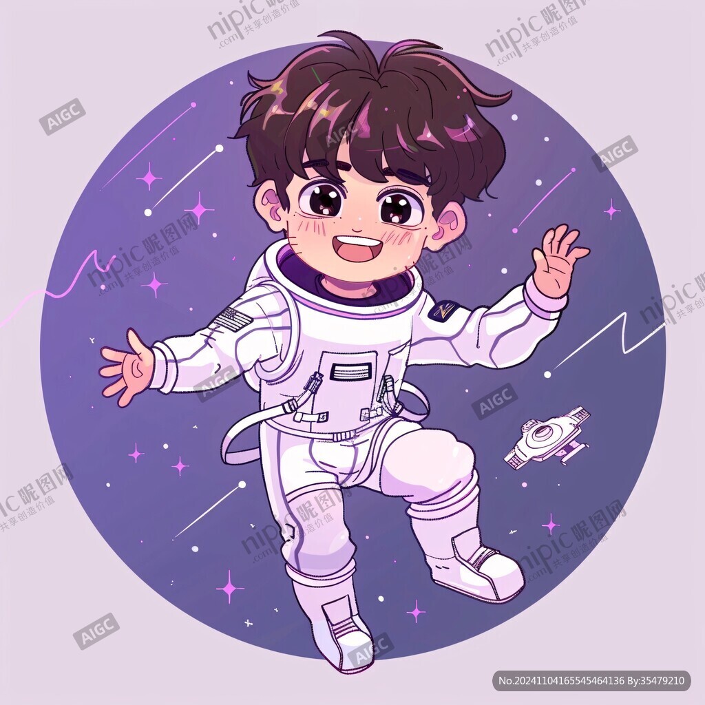太空人卡通形象