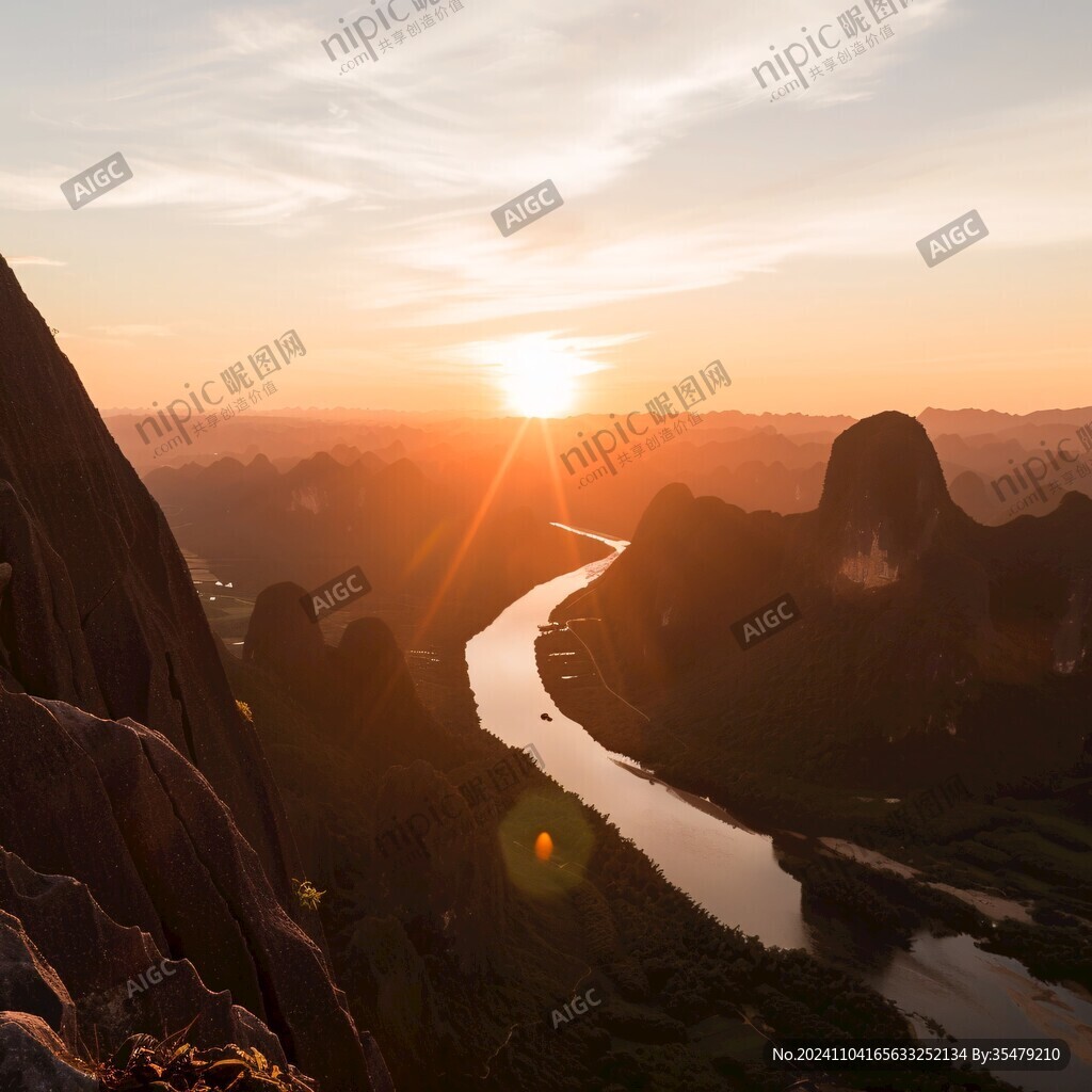 龜峰晨曦