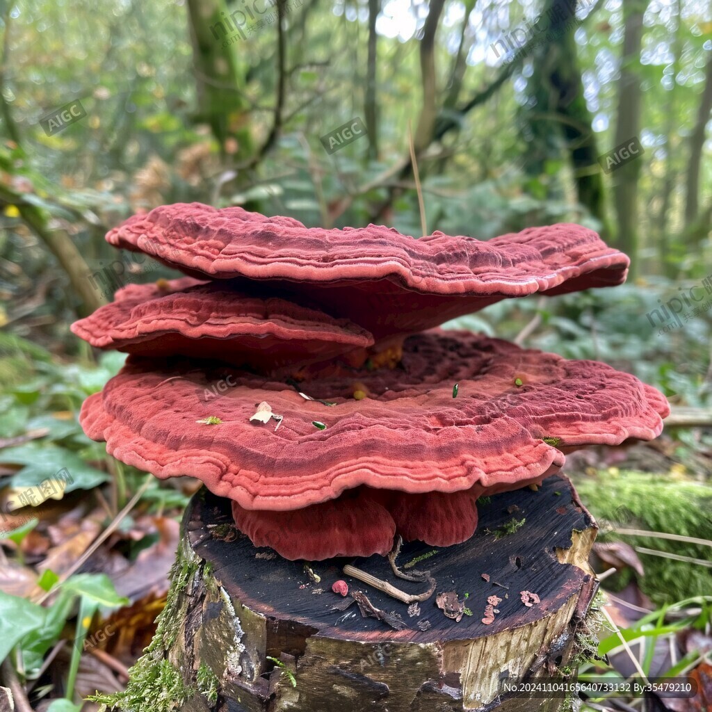 血紅擬靈芝