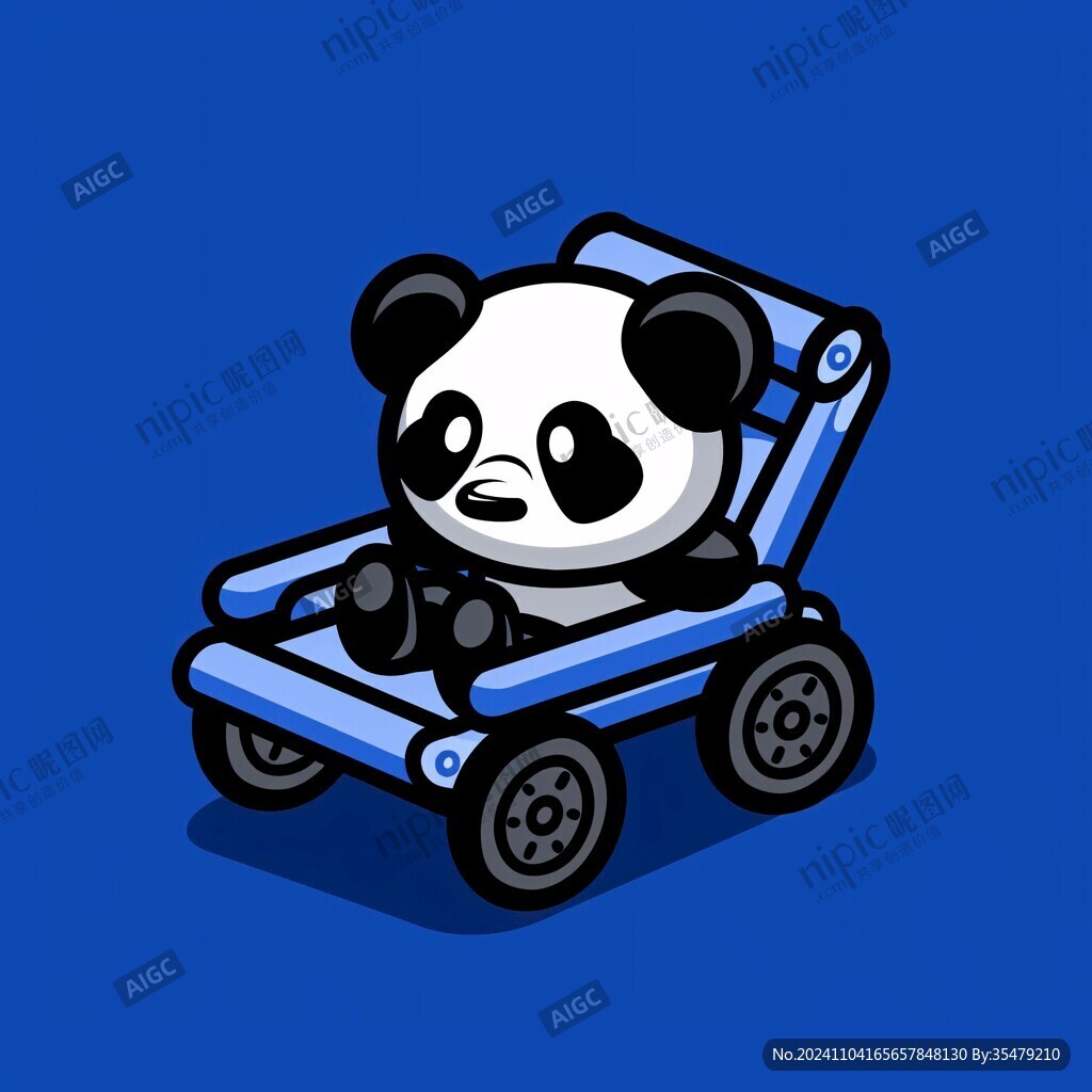 熊貓玩車
